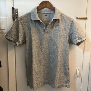 🦋 3/$25 UNIQLO Men's Grey Polo